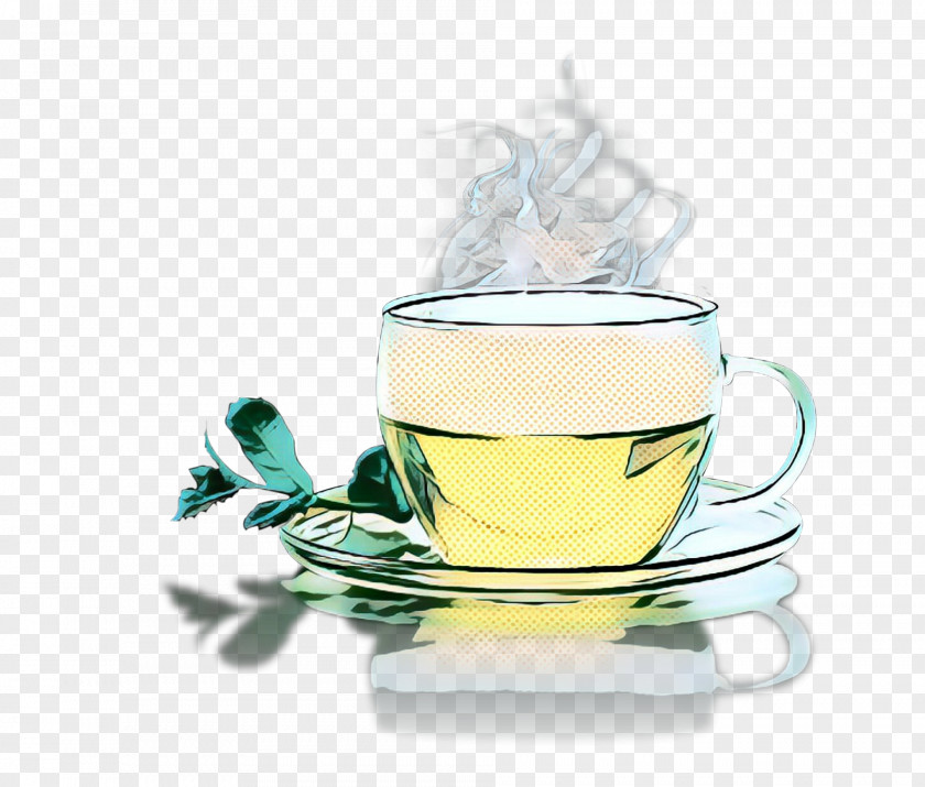 Tableware Teacup Retro Background PNG