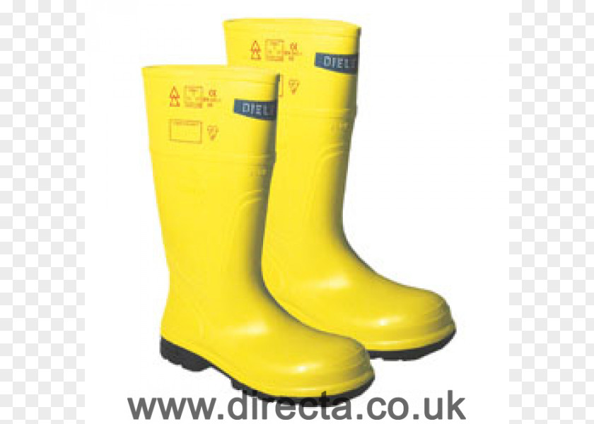 Yellow Boots Steel-toe Boot Shoe Electricity Dielectric PNG