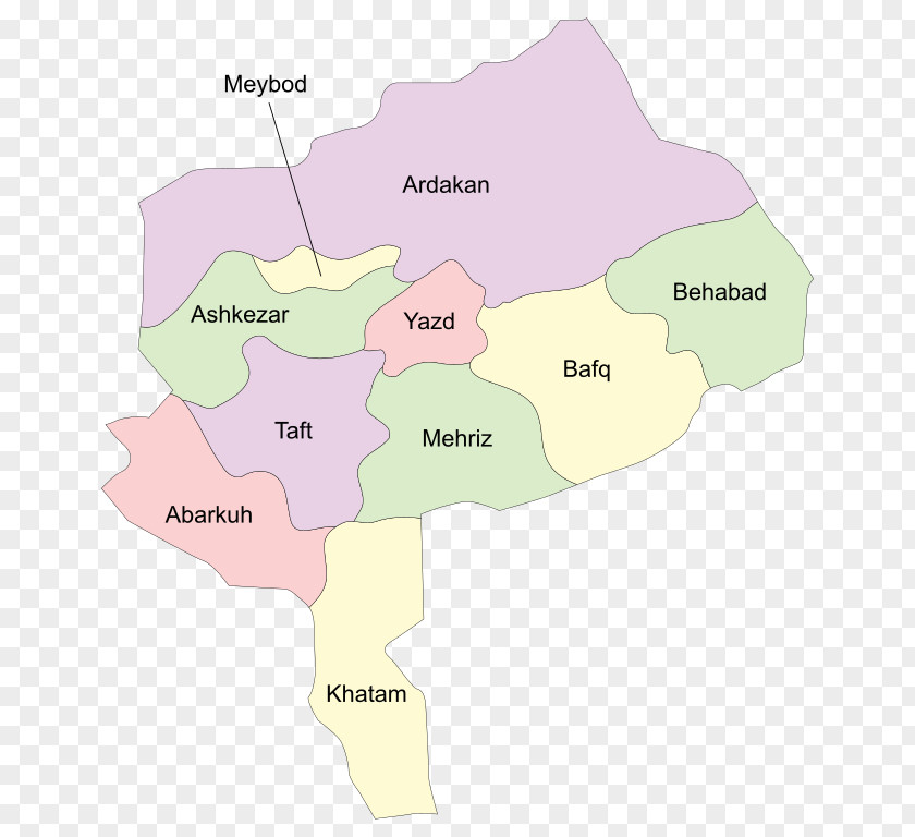 Zarband Yazd Bonestan, Taft Razavi Khorasan Province Map PNG