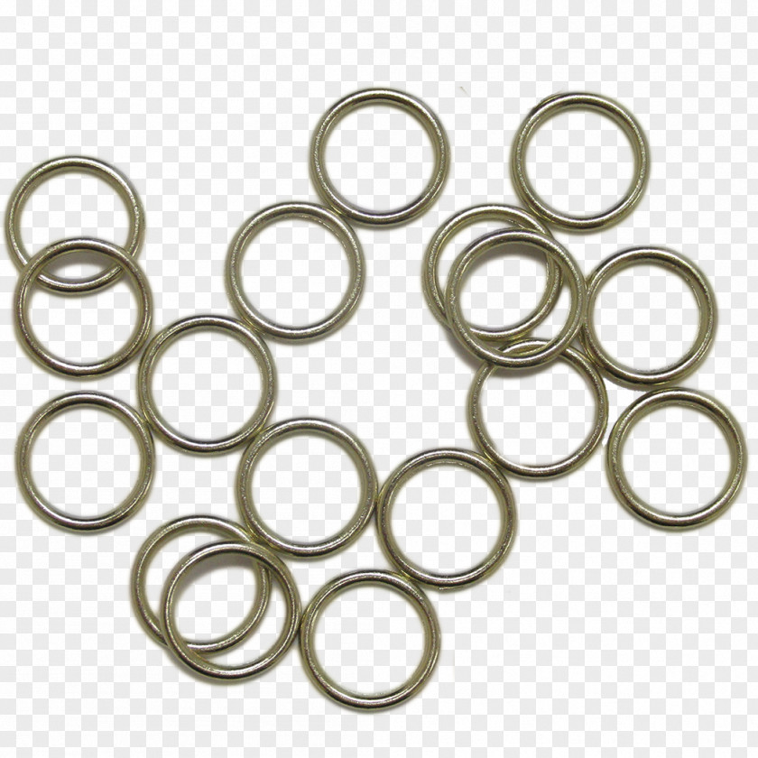 Brass Ring Pin Body Jewellery PNG