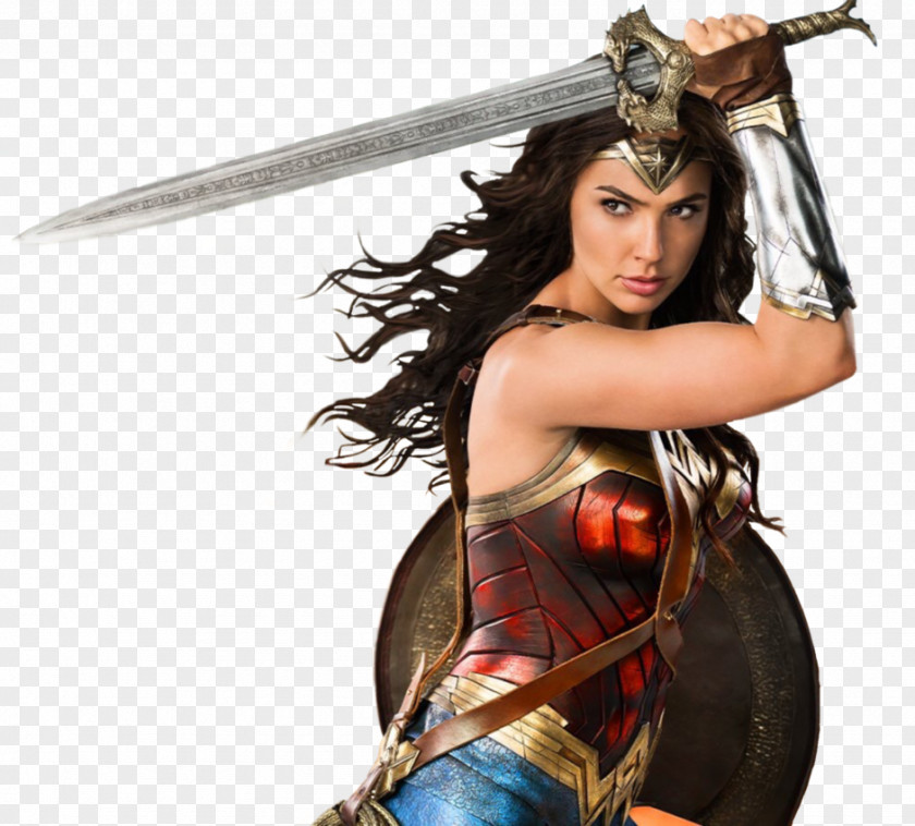 Gal Gadot Wonder Woman Film DC Extended Universe Superhero Movie PNG