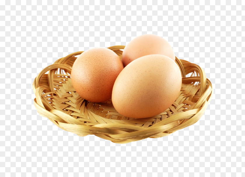 Packed In Bamboo Basket Of Eggs Nutrient Chicken Egg Food Protein PNG