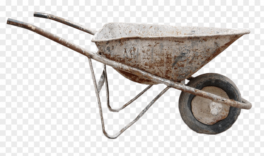 Rusty Old Wheelbarrow PNG Wheelbarrow, gray wheelbarrow clipart PNG