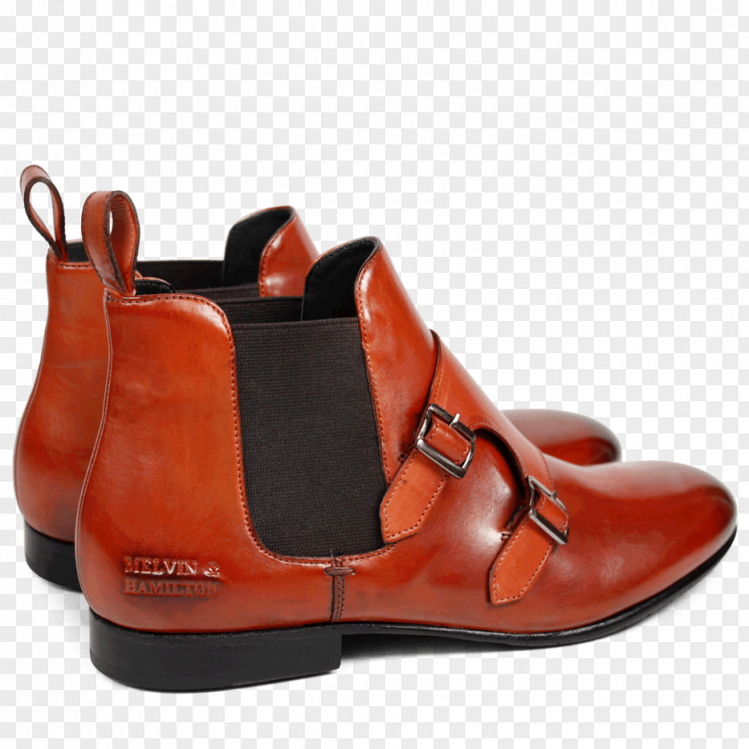Sally Brown Leather Jodhpur Boot Shoe Orange S.A. PNG