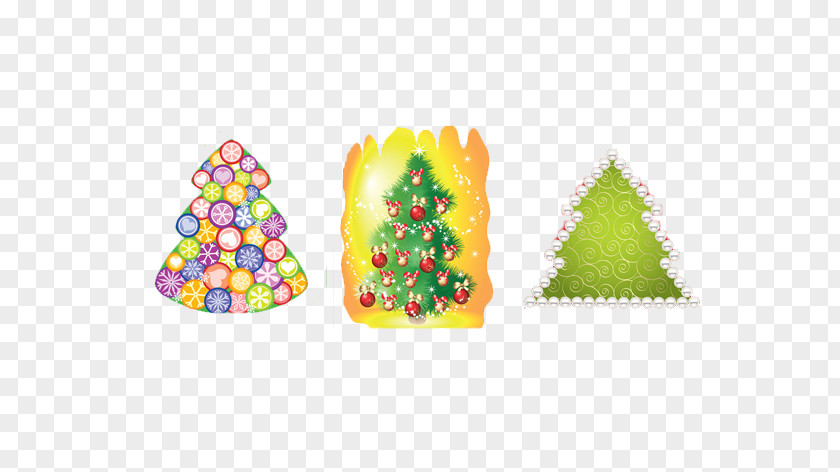 Simple Christmas Tree Euclidean Vector PNG