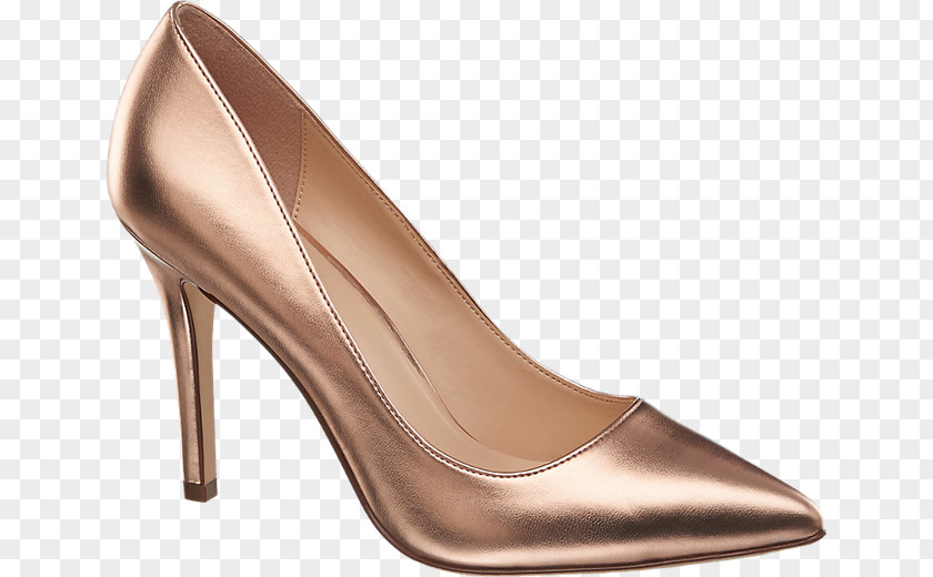 Stylish Beauty Spa Court Shoe High-heeled Maroon Beige PNG