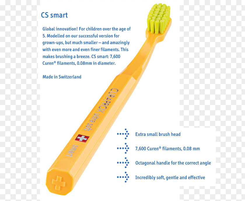 Toothbrush Curaprox CS Smart Dentistry Angle PNG