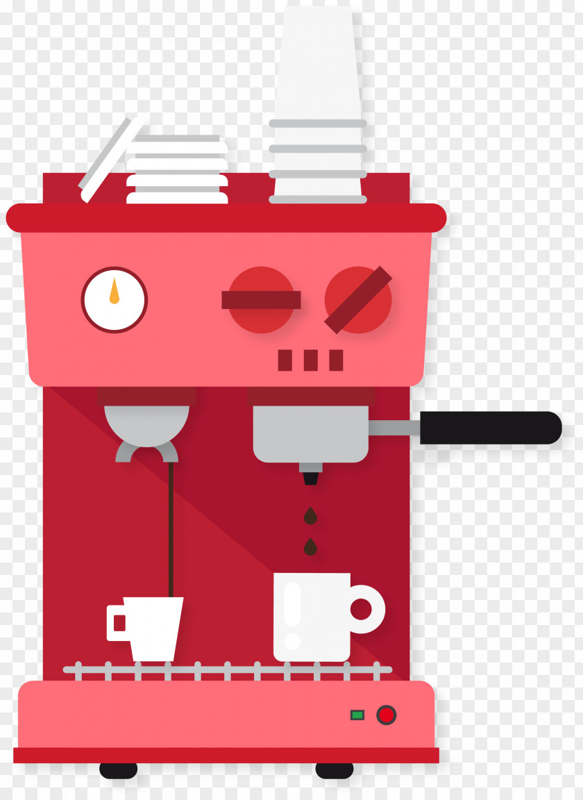 Coffee Machine Instant Espresso Latte Cafe PNG