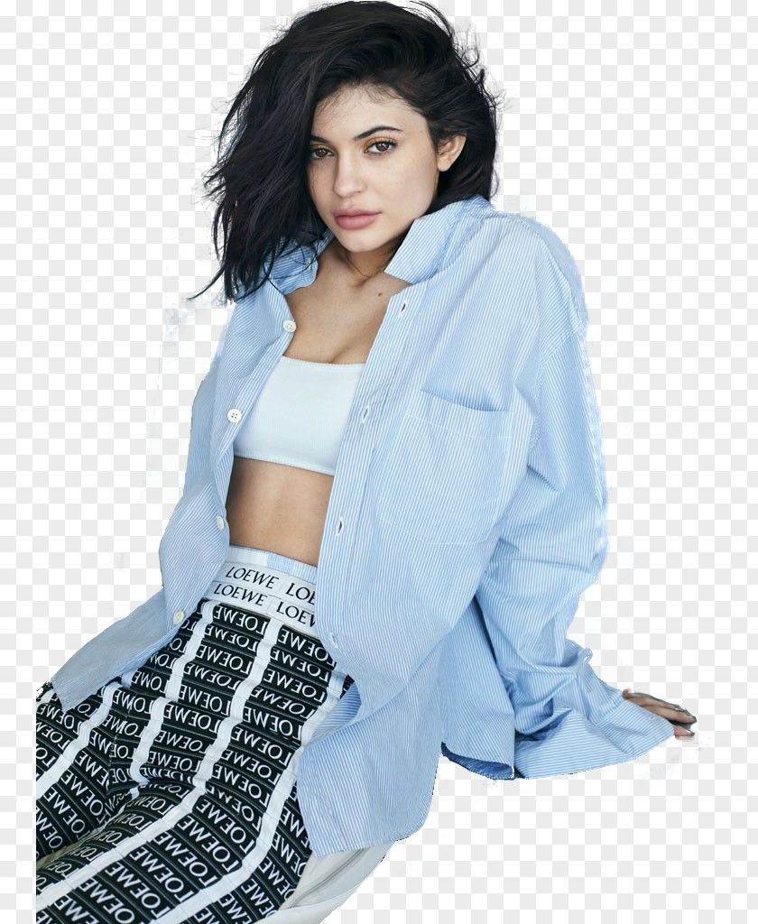 Kylie Jenner Transparent Background Glamour Fashion Beauty Magazine PNG