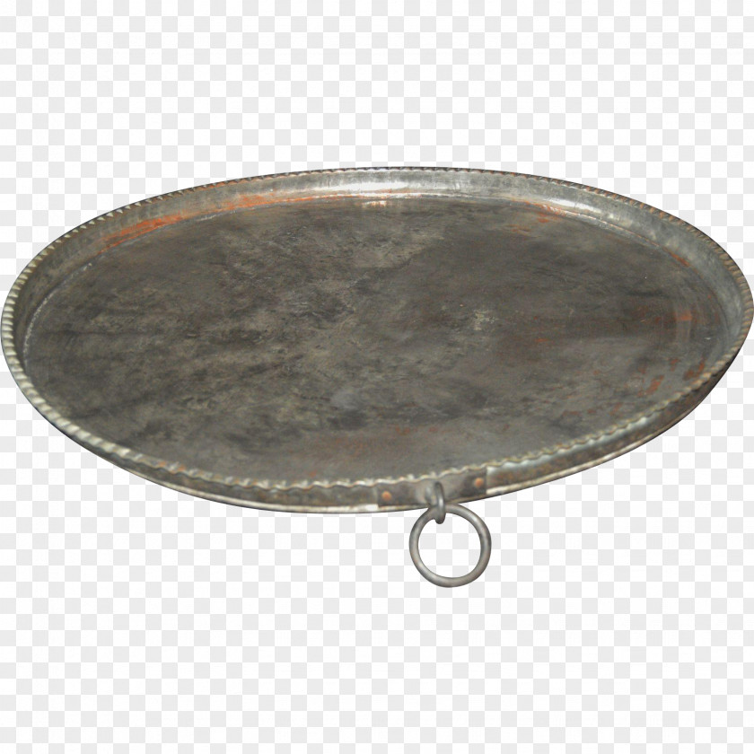 Silver Oval PNG