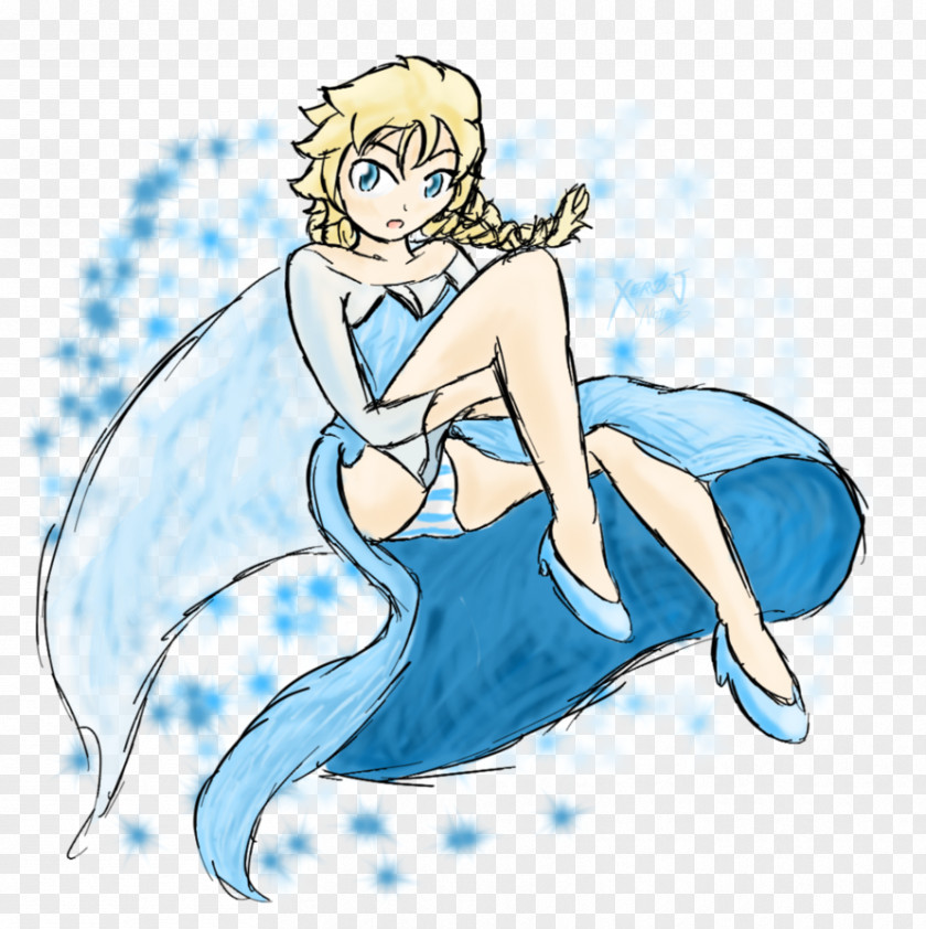 Sleeping Beauty Elsa Line Art Fan Service DeviantArt PNG