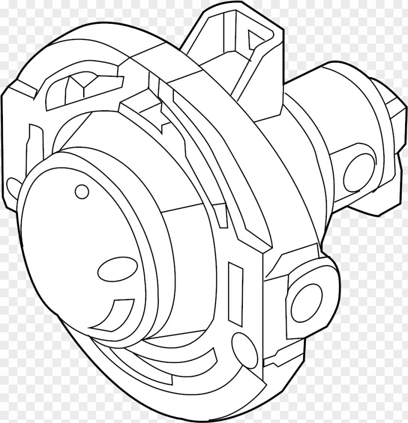 Car Line Art Drawing White Rim PNG