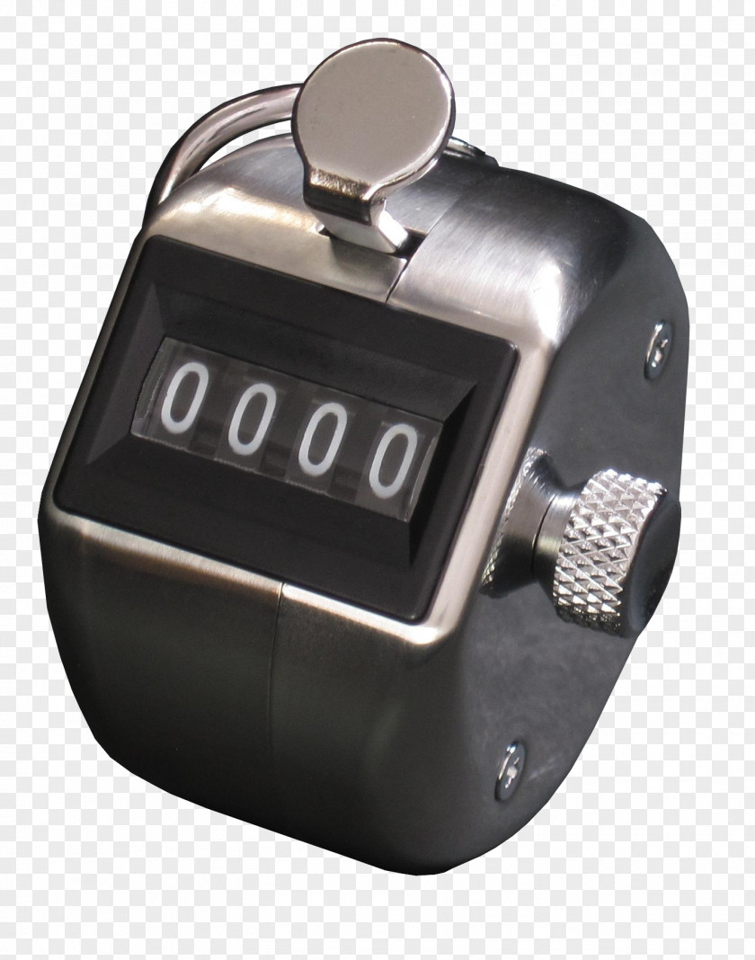 COUNTER Tally Counter Stainless Steel Mechanical PNG