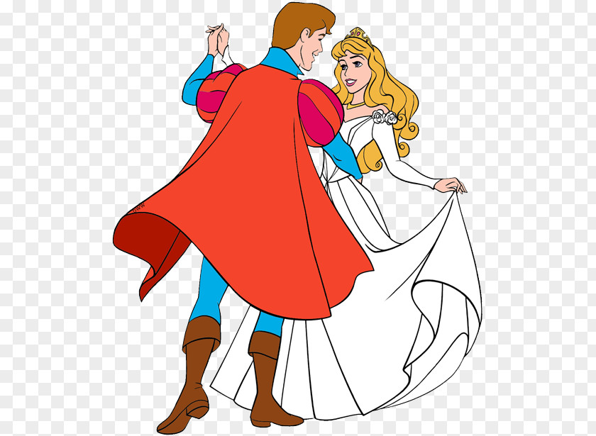 Disney Princess Aurora Prince Phillip Clip Art PNG