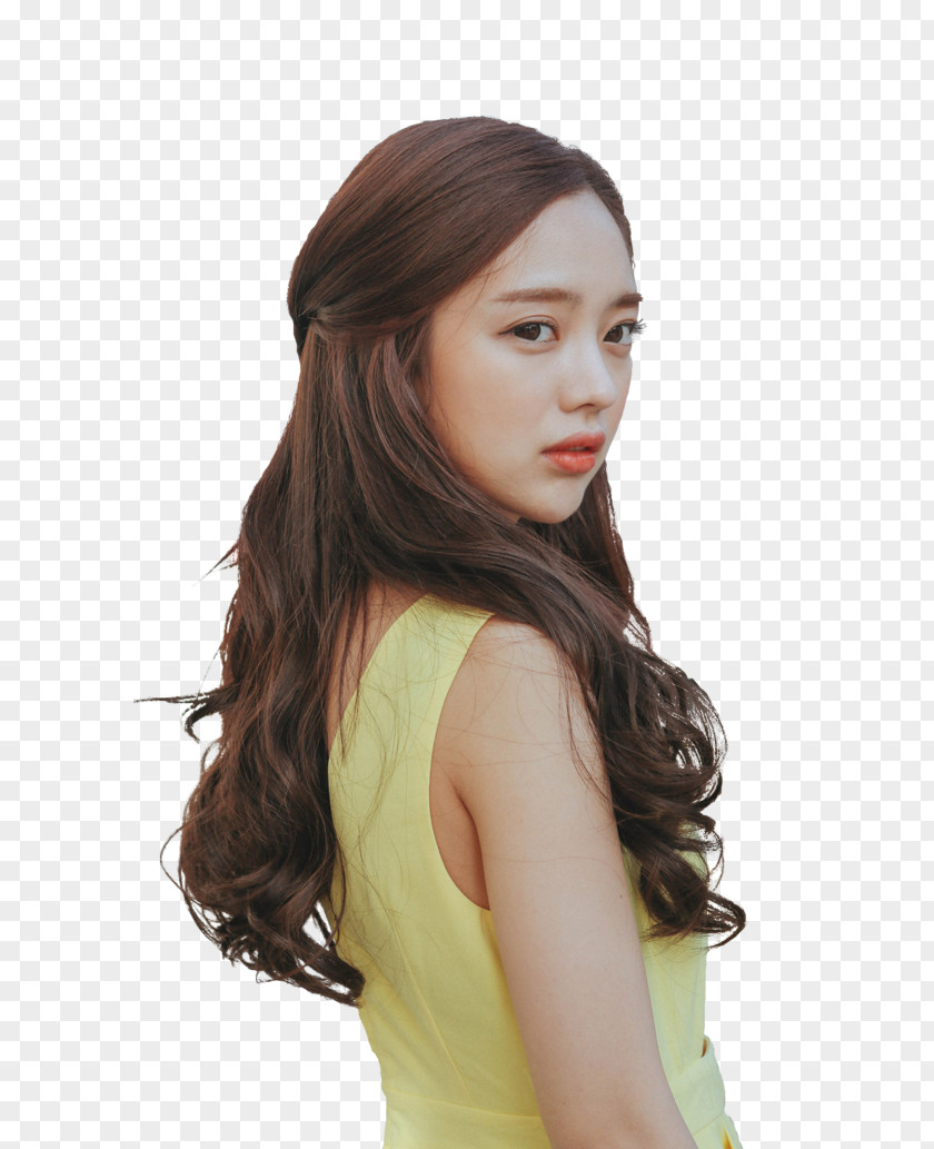 Min Long Hair Hairstyle Coloring Fashion Layered PNG