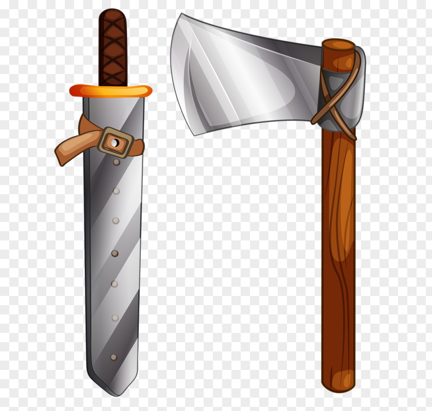 Sword Ax Shield Weapon Download Euclidean Vector PNG