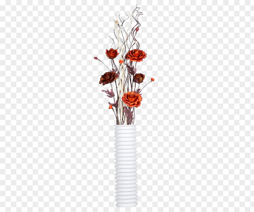 Dried Flowers Home Decoration Cut Petal Vase Floristry PNG