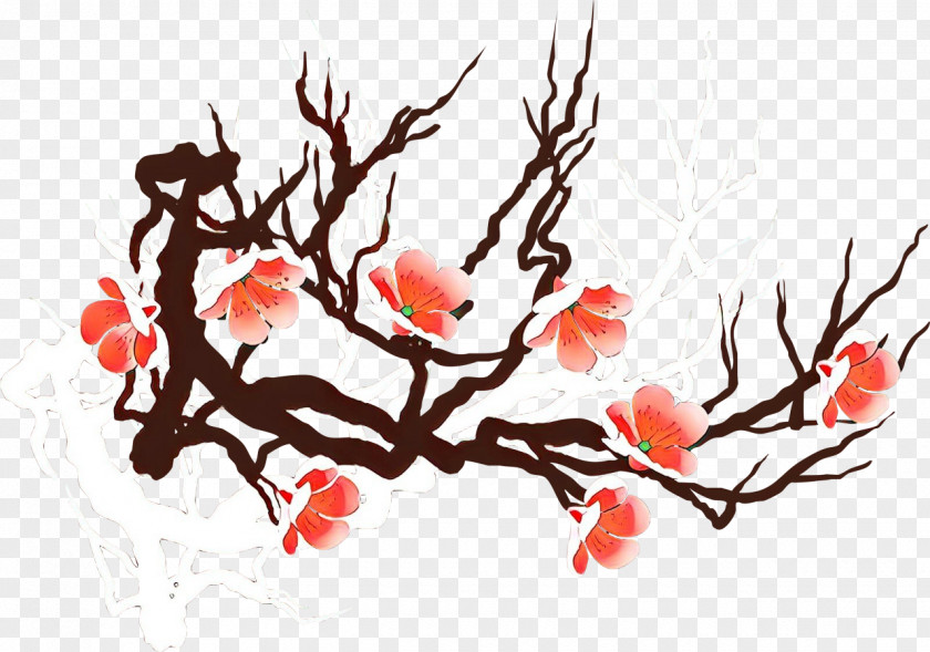Plant Stem Cherry Blossom PNG