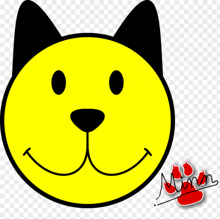 Smiley Whiskers Text Messaging Clip Art PNG
