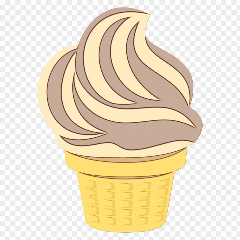 Cuisine Chocolate Ice Cream Cone Background PNG