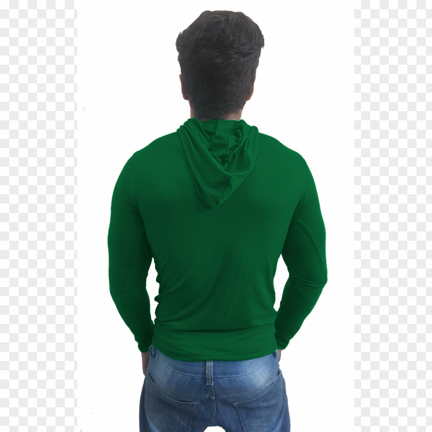 Bandeiras Hoodie Green Neck PNG