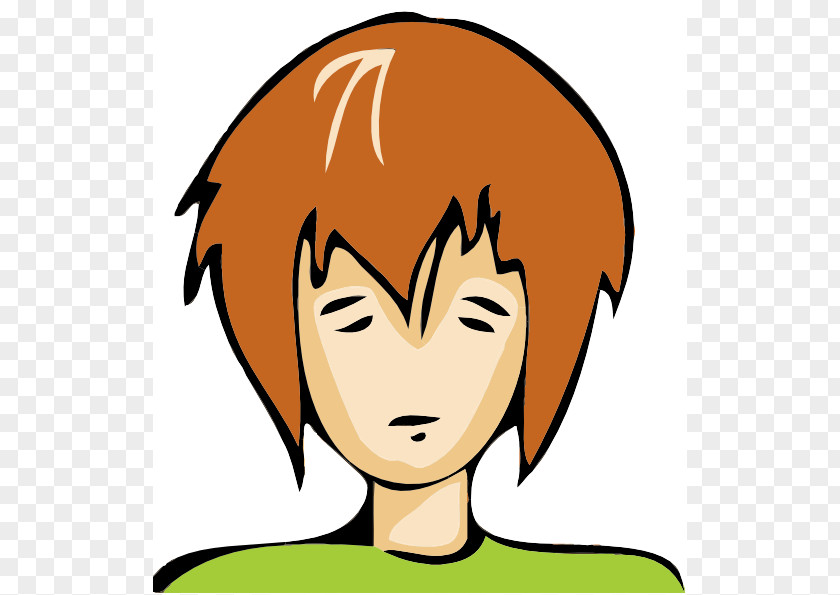 Cartoon Sad People Sadness Depression Clip Art PNG