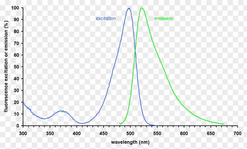Emission SYBR Green I Spectrum Fluorescence Absorption Fluorophore PNG