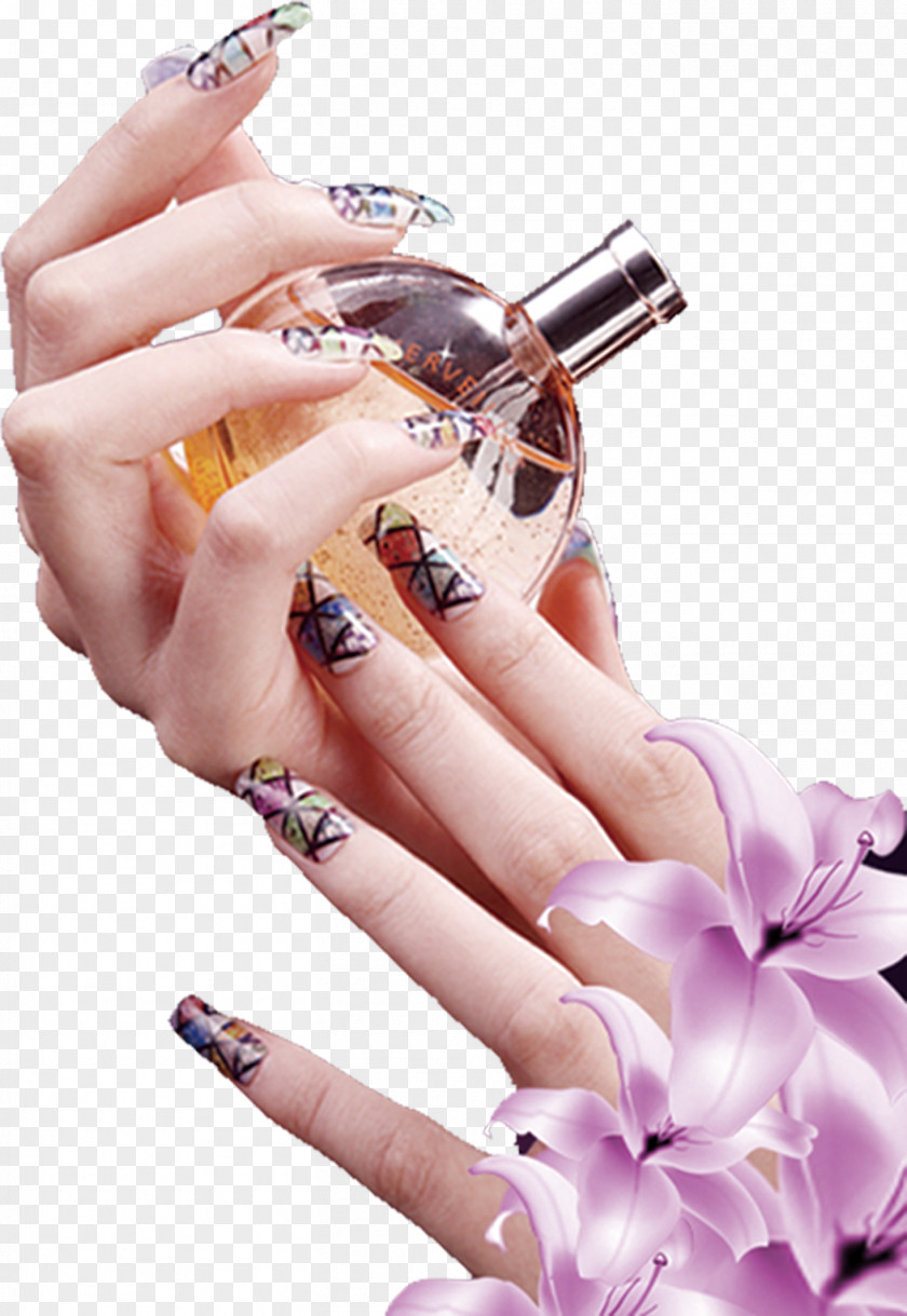 Nail Polish Art Manicure PNG