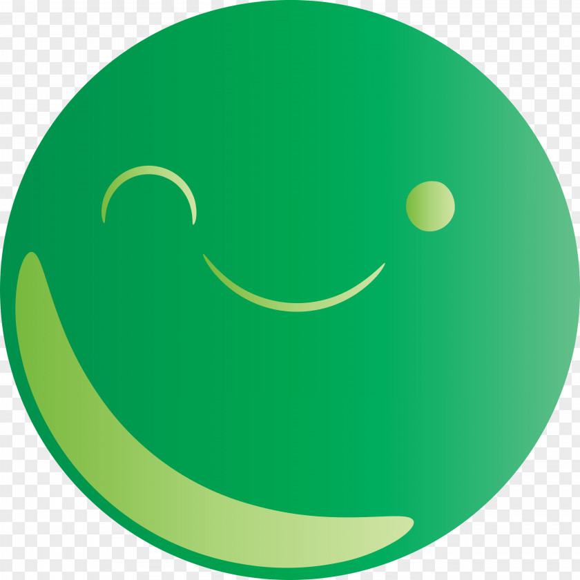 Smiley Circle Green Font Meter PNG