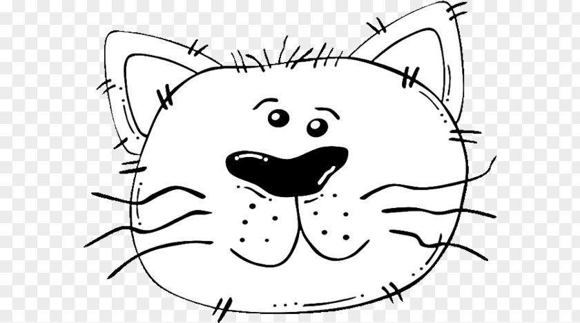 Cat Coloring Pages Kitten Clip Art Drawing Image PNG