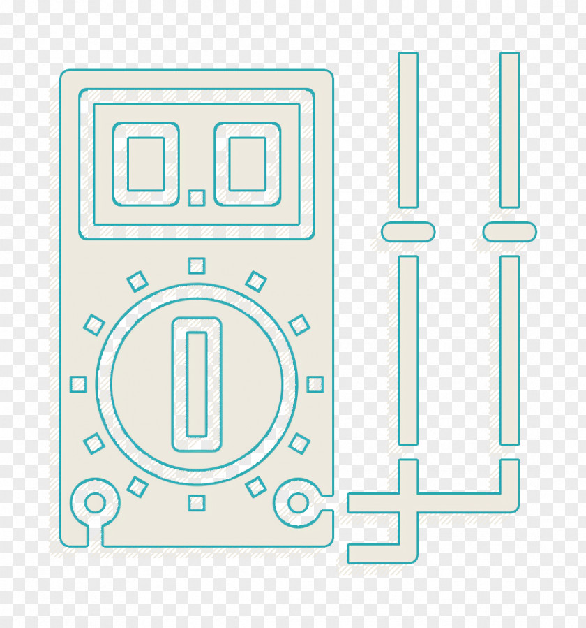 Construction And Tools Icon Multimeter Electronic Device PNG