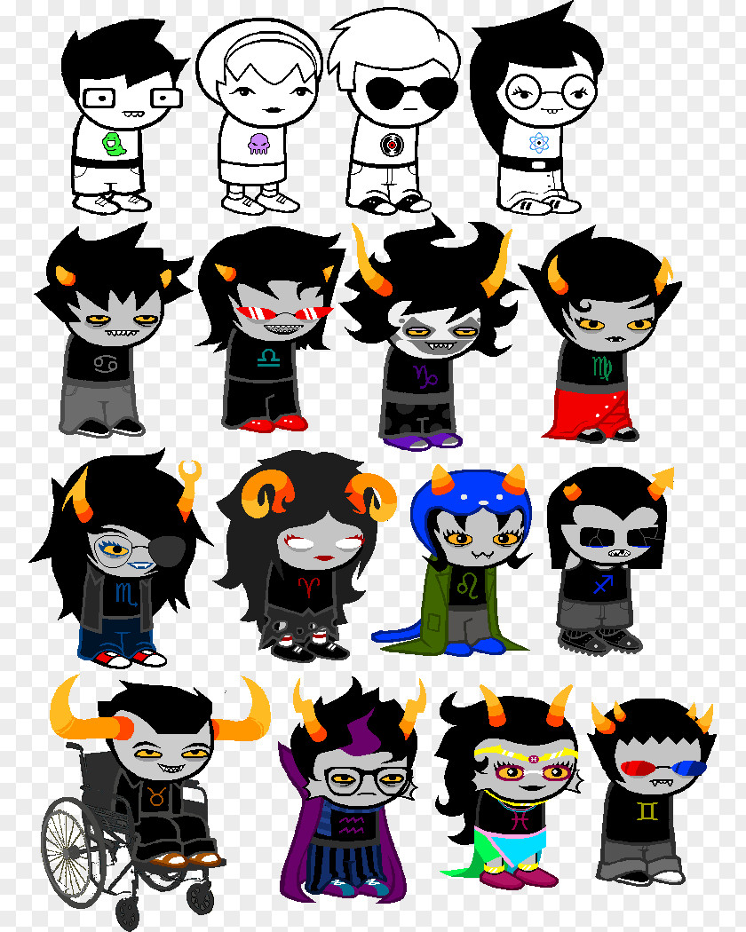 Fashion Personality Homestuck Hiveswap Character Internet Troll Webcomic PNG