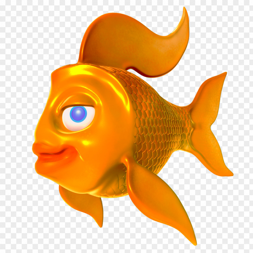 Goldfish ZBrush 3D Computer Graphics Digital Painting Sketch PNG