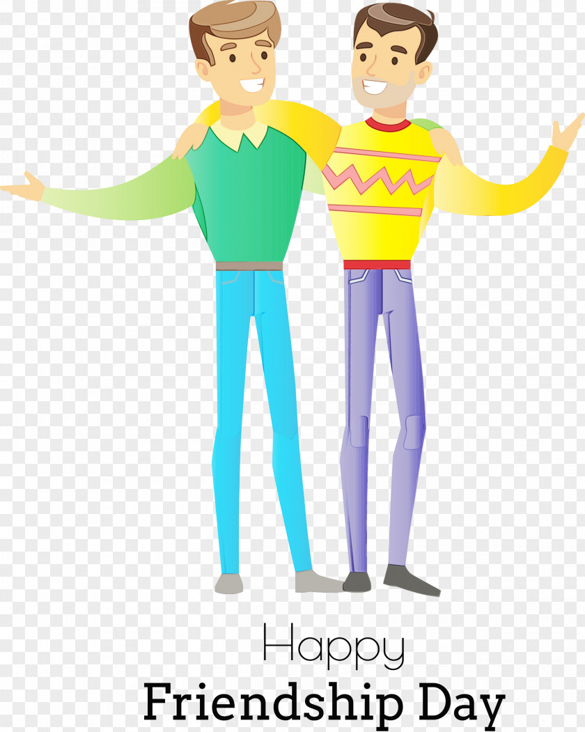 International Friendship Day Conversation Cartoon Happiness PNG
