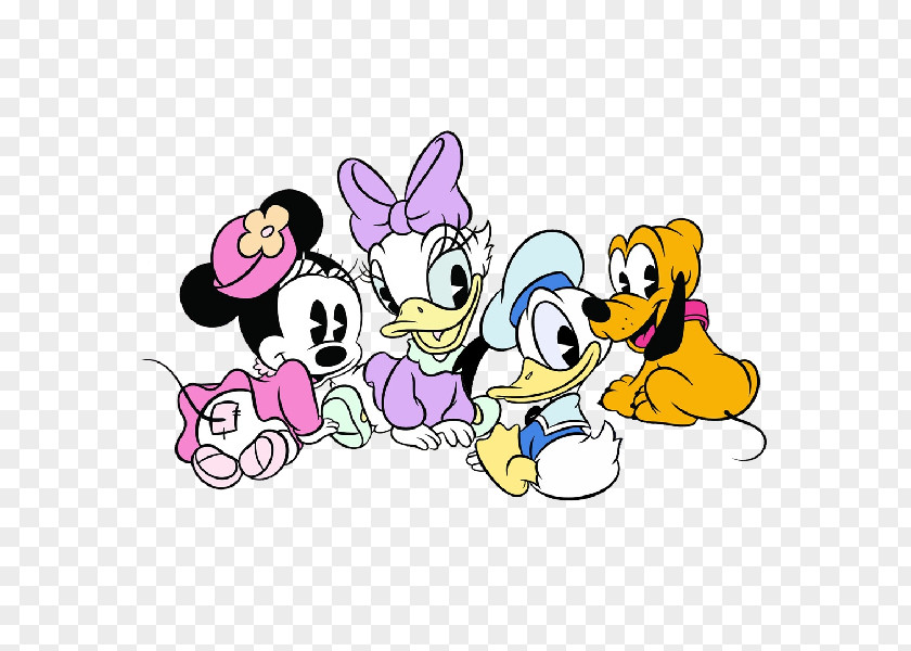Minnie Mouse Mickey Pluto Daisy Duck Clip Art PNG