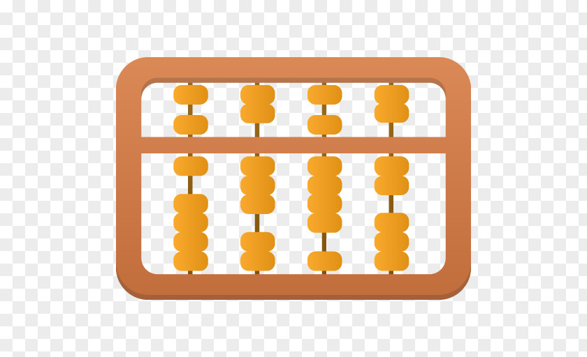 Account Abacus Area Yellow Orange PNG