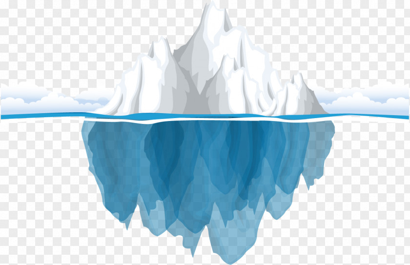 Antarctic Iceberg Ocean PNG
