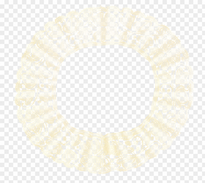 Orange Circle Pattern Paper-cut Symmetry PNG