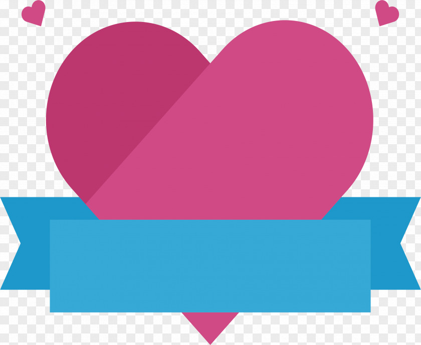 Pink Love Title Box PNG