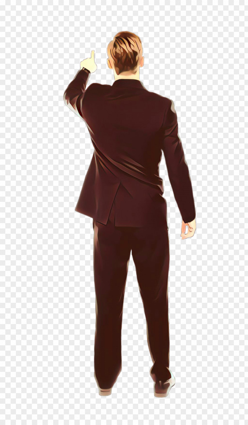 Standing Clothing Suit Brown Formal Wear PNG