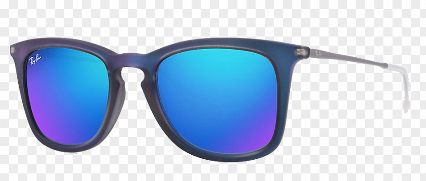 Sunglasses Mirrored Ray-Ban Blue PNG