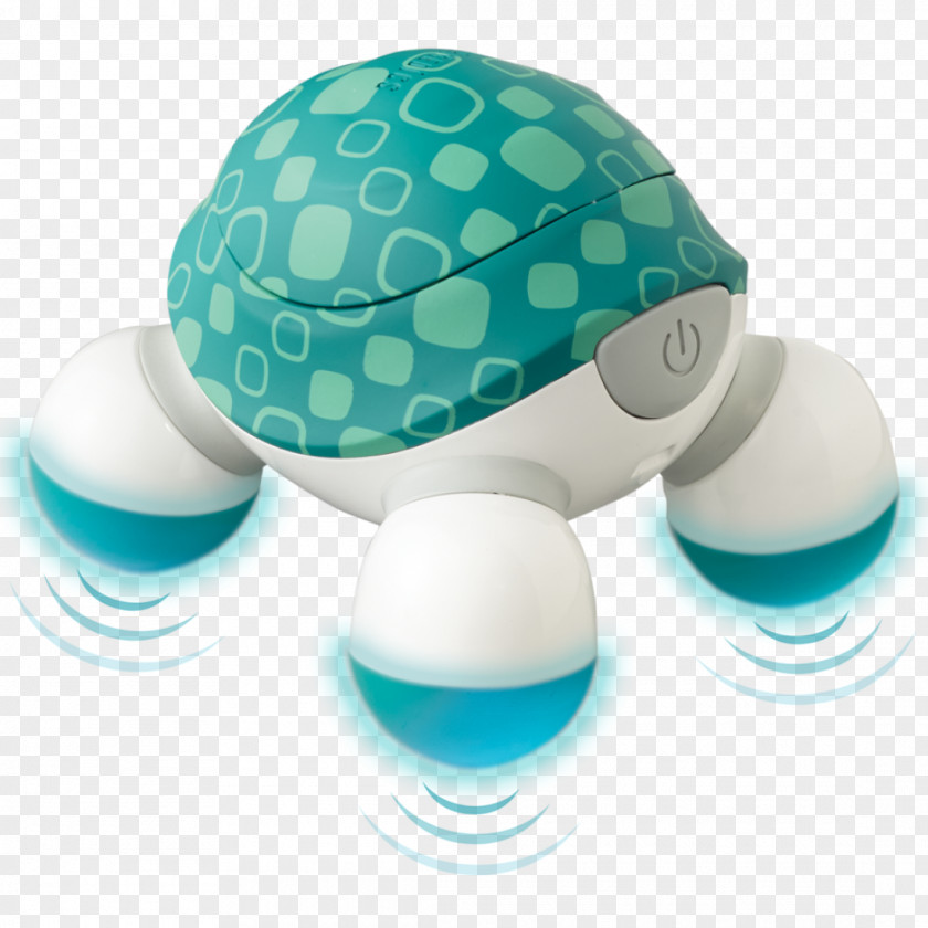 Turtle Massage Chair Hand Relaxation Turquoise PNG