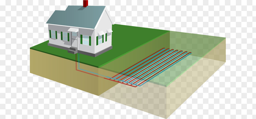 Geothermal Air Conditioning Heat Pump Energy Heating Power PNG