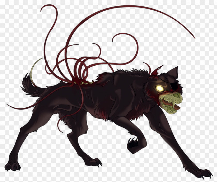 Man Stand Cat Demon Claw Tail Legendary Creature PNG