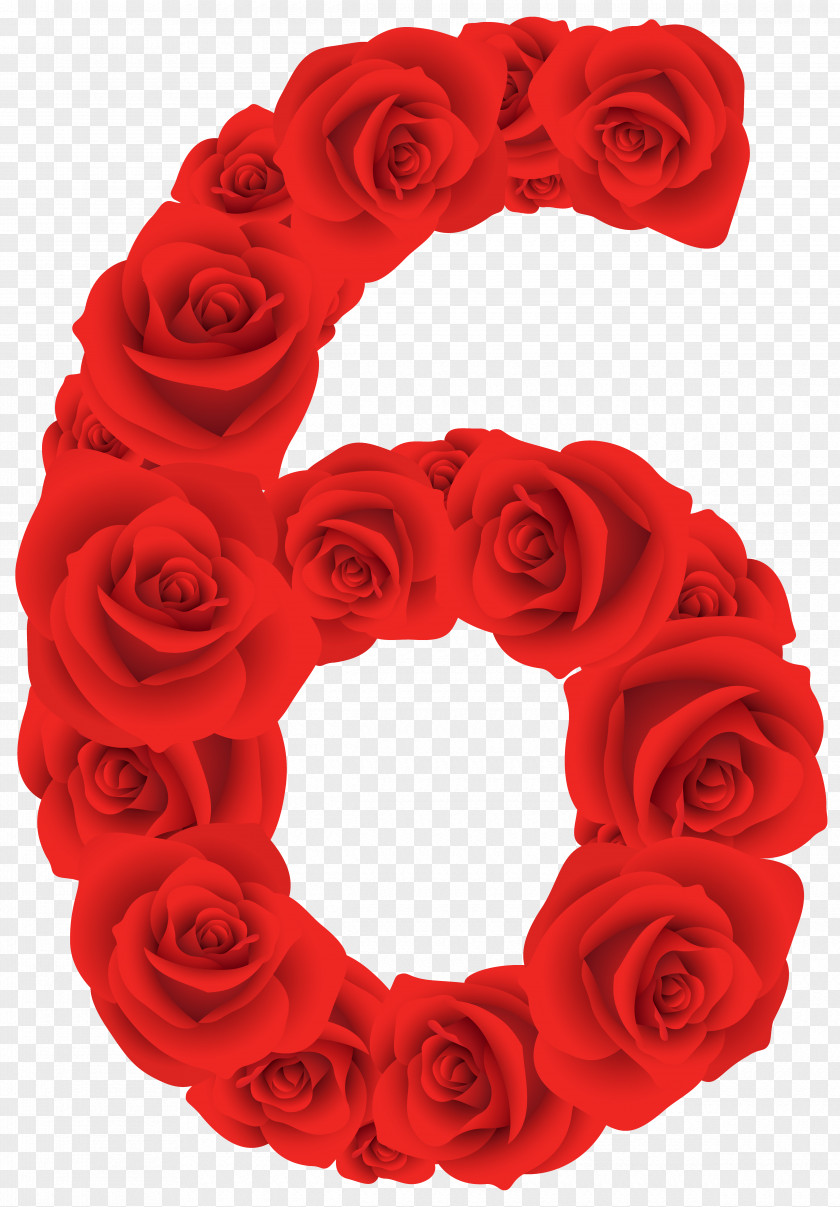 Red Rose Decorative Garden Roses Clip Art PNG