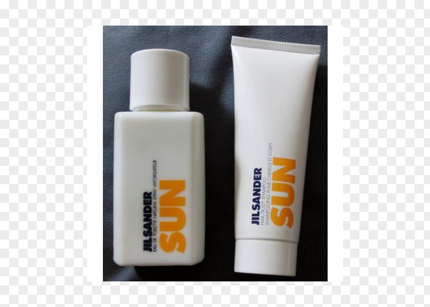 Tube Light Lotion Jil Sander Sunset PNG