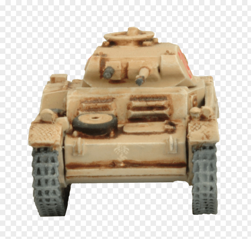 Afrika Korps Light Tank Panzer II Armored Car PNG
