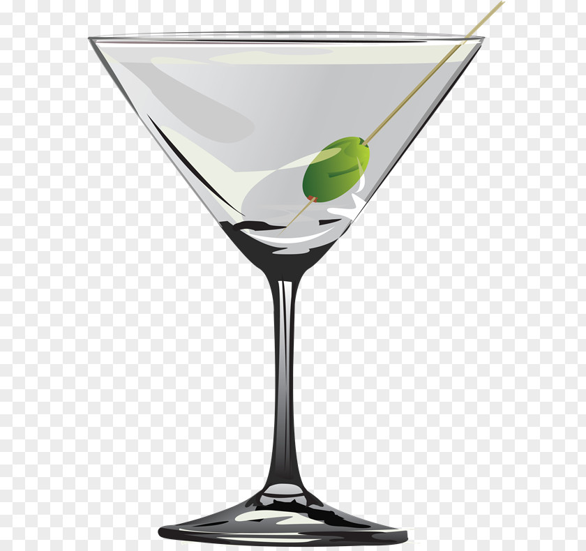 Copas Wine Glass Martini Cocktail Garnish Bacardi PNG