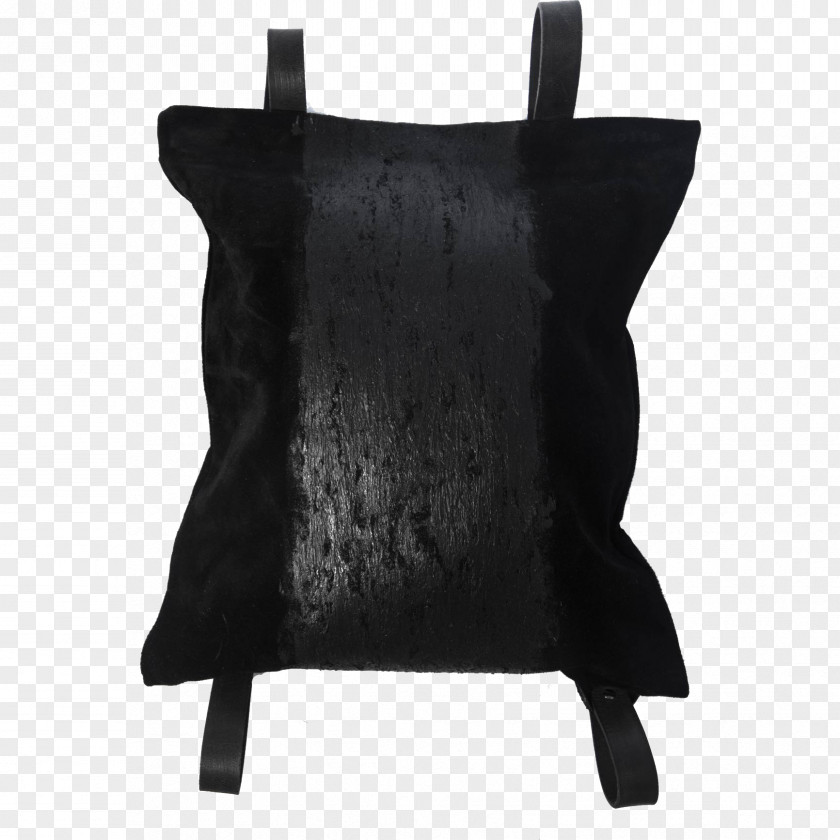 Kofta Handbag Fur Black M PNG