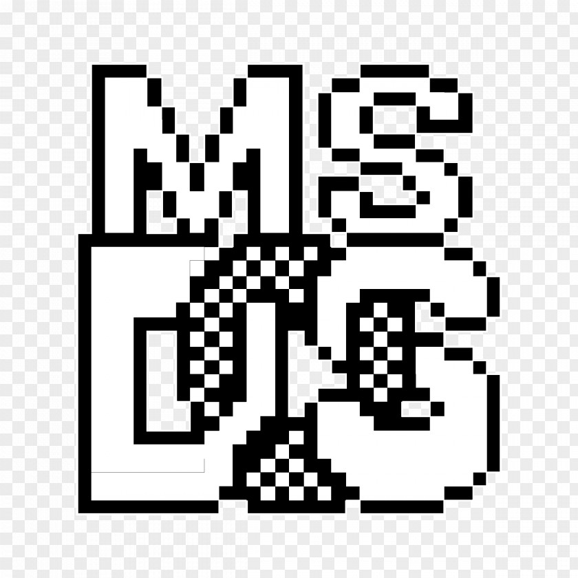 Microsoft MS-DOS Disk Operating System Systems PNG